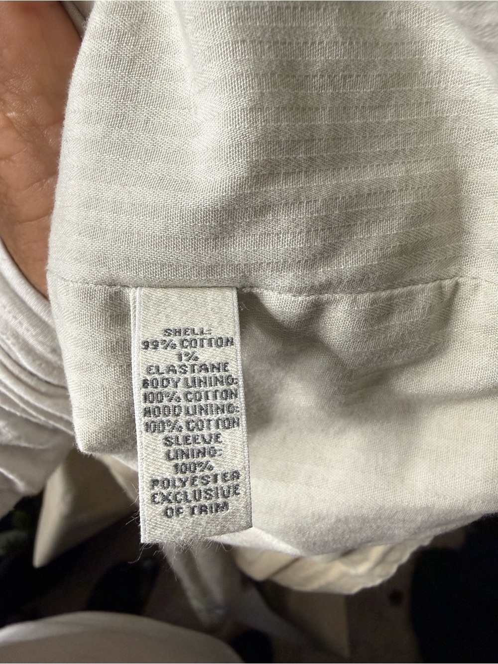 Abercrombie & Fitch Womens Beige Hooded Utility Anorak Jacket Coat - Picture 6 of 6